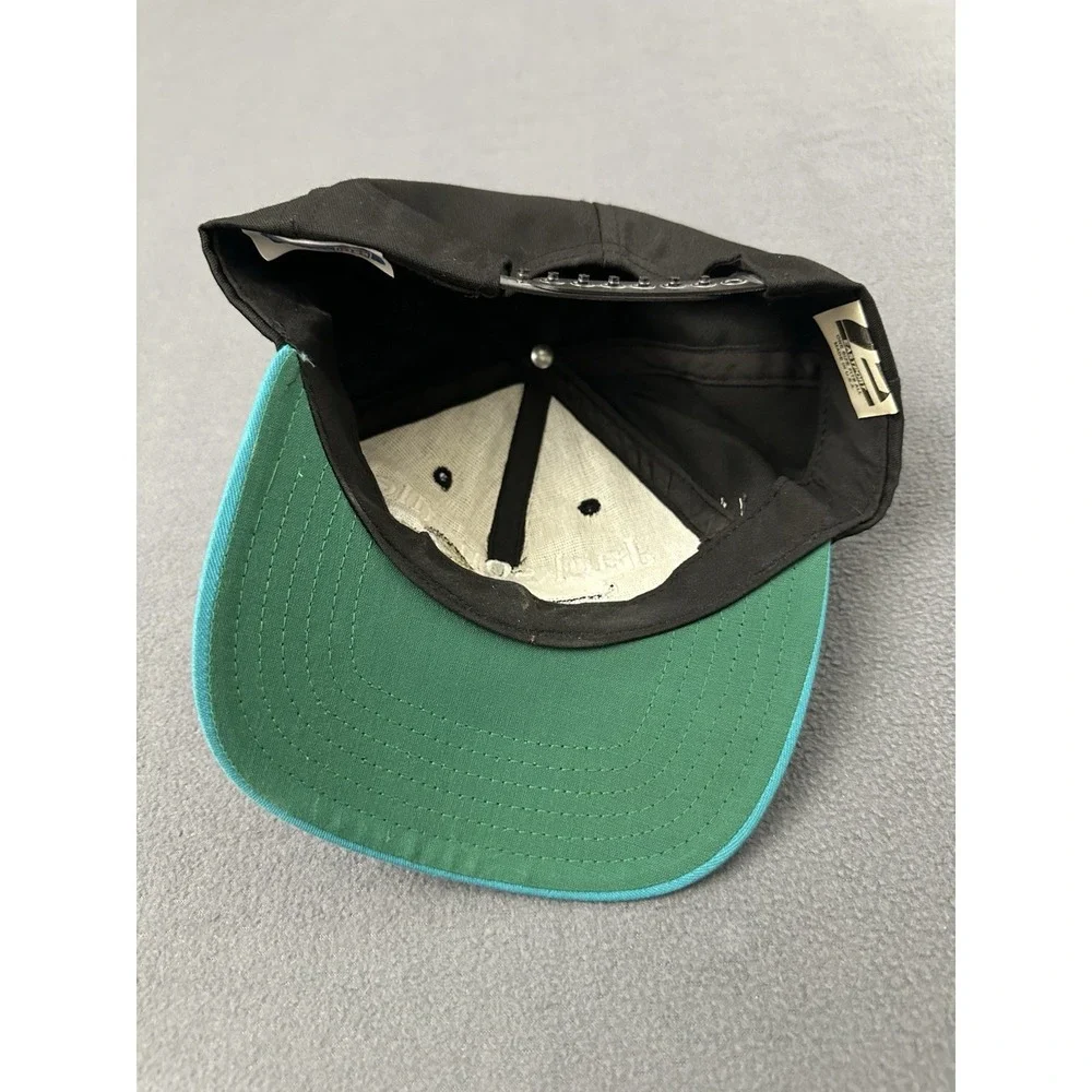 Vintage 90s Jacksonville Jaguars Banned Logo Snapback Hat Cap Great Shape
